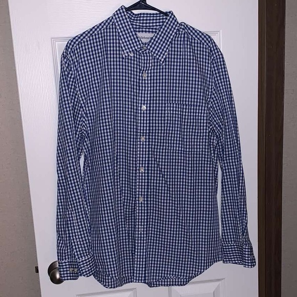 Men’s saddlebred plaid button down size medium - Picture 1 of 3